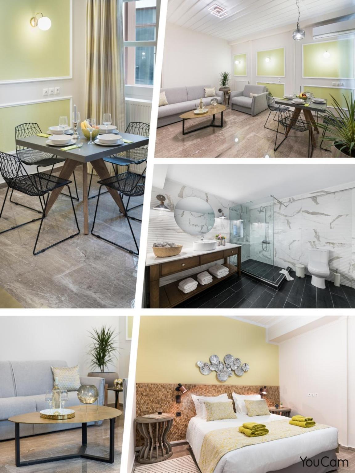 Mavrogenous Luxury Apartments นาฟปลิโอ ห้อง รูปภาพ
